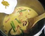 * エビとアスパラの❤ココナッツカレー♪作り方12写真