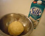 卵＆乳なし♥とろーり簡単♥バナナパイ作り方1写真