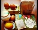 簡単ロールケーキ　レモンティー味作り方1写真