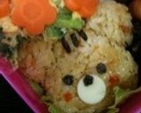 リスさん，しろくまさんキャラ弁！作り方5写真