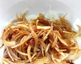 中華風　鮪と玉ねぎの漬け丼作り方2写真