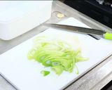 ＊簡単♪鮭とねぎのレモンバター蒸し焼き作り方1写真