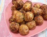 ☆すき焼き風オムライスボール☆作り方5写真