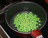 グリーンピースの中華ごはん作り方1写真