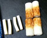お弁当に♪チーズ入り竹輪の磯部焼き作り方1写真