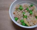 グリーンピースの中華ごはん作り方5写真