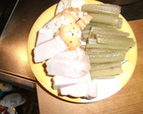 ふきのあく抜きと、がんもどきとの煮つけ作り方5写真