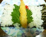 海老天巻きおにぎり作り方3写真