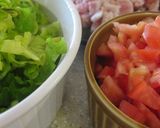 BLT☆ベーコン～レタス～トマト☆ピザ作り方2写真