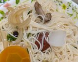 いろんな野菜をぐるぐる混ぜて冷たく美味しいお素麺作り方3写真