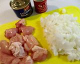 チキンでカフェ風＊ココナツミルクカレー作り方1写真