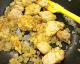 チキンでカフェ風＊ココナツミルクカレー作り方3写真