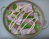 おつまみに！セロリの葉のチーズ焼き作り方2写真