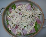 おつまみに！セロリの葉のチーズ焼き作り方3写真