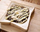 リメイク◎月見マヨ焼きカレートースト作り方3写真