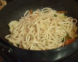 焼き蕎麦風うどん作り方6写真