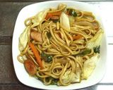 焼き蕎麦風うどん作り方8写真