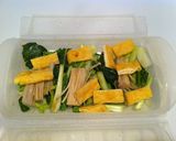 ルクエで小松菜の煮びたし作り方1写真