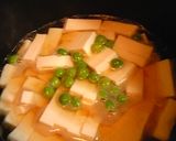 豆腐とえんどう豆の卵とじ作り方1写真