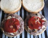 夏の休日ランチはこれ！自家製ハンバーガー作り方15写真