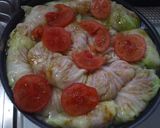 ロールキャベツとキャベツとひき肉の重ね煮作り方7写真