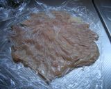 ヘルシー満腹☆肉ピザ作り方1写真