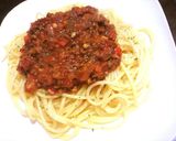 トマト缶でミートソース作り方14写真