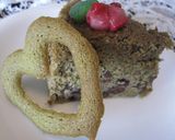 ふわふわ♡簡単♡あずきの抹茶ケーキ♡作り方9写真