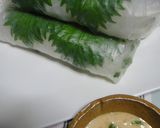 新たまねぎと豚バラ肉の冷しゃぶ生春巻き作り方25写真