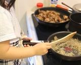 簡単！小松菜とちりめんじゃこのポン酢かけ作り方1写真