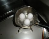 おうちラーメンのための味付け煮玉子作り方5写真