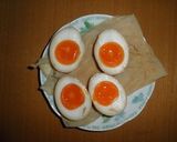 おうちラーメンのための味付け煮玉子作り方12写真