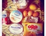 簡単 濃厚　イタリアンチーズケーキ作り方1写真