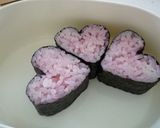 ハートのお寿司作り方10写真
