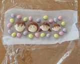 家族(マジパン細工)作り方6写真