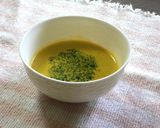 朝食に☆簡単かぼちゃコーンクリームスープ作り方3写真