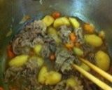 圧力鍋でほくほく肉じゃが作り方3写真