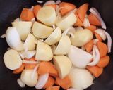 週末にオヤジが作る牛スジの肉じゃが作り方2写真