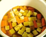 凍み豆腐と野菜の含め煮作り方4写真