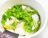 大豆ミートで作る水餃子とカブのスープ♪作り方5写真