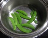 お弁当に❀竹輪にスナップえんどう詰めよ♪作り方1写真