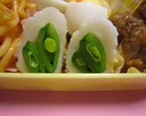 お弁当に❀竹輪にスナップえんどう詰めよ♪作り方3写真