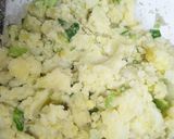 緑の野菜コロッケ作り方3写真