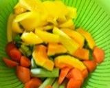 鶏肉と野菜のごちそう温サラダ作り方2写真