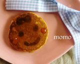 にっこり^^○お顔のパンケーキ♡*。作り方9写真