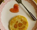 にっこり^^○お顔のパンケーキ♡*。作り方6写真
