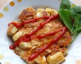 超簡単！朝ごはん☆チーズたまごトースト♬作り方5写真