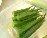 オクラのとろとろ冷やしうどん作り方1写真