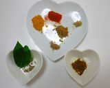 * 本格的な ❤ ひよこ豆のカレー♪作り方1写真