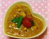 * 本格的な ❤ ひよこ豆のカレー♪作り方16写真